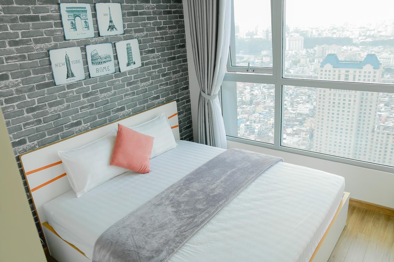 Annie Apartment Vinhome Central Park Ho Chi Minh-staden Exteriör bild