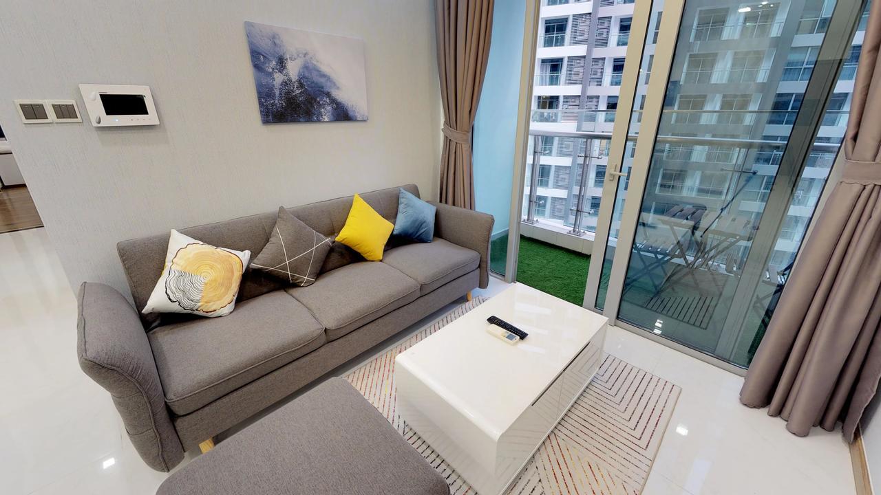 Annie Apartment Vinhome Central Park Ho Chi Minh-staden Exteriör bild
