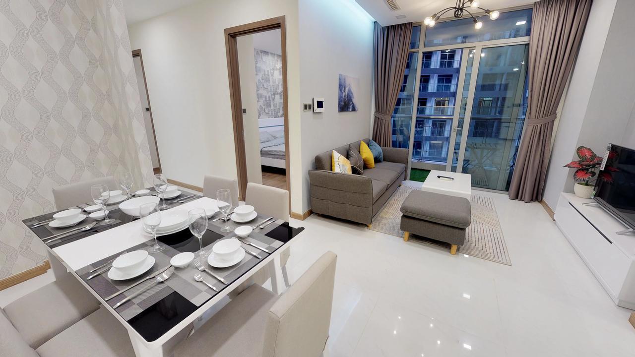 Annie Apartment Vinhome Central Park Ho Chi Minh-staden Exteriör bild
